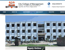 Tablet Screenshot of citycollegemanagement.com